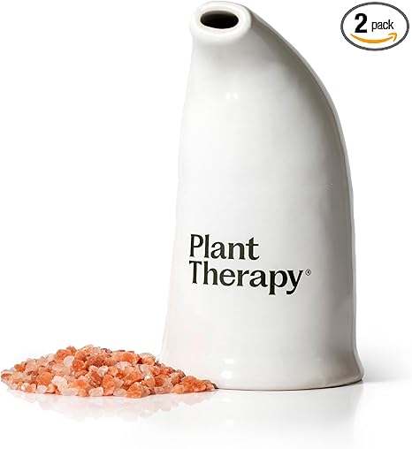 Pink Himalayan Salt Inhaler w/Pink Himalayan Crystal Salt