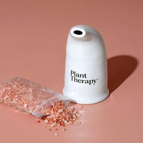 Pink Himalayan Salt Inhaler w/Pink Himalayan Crystal Salt