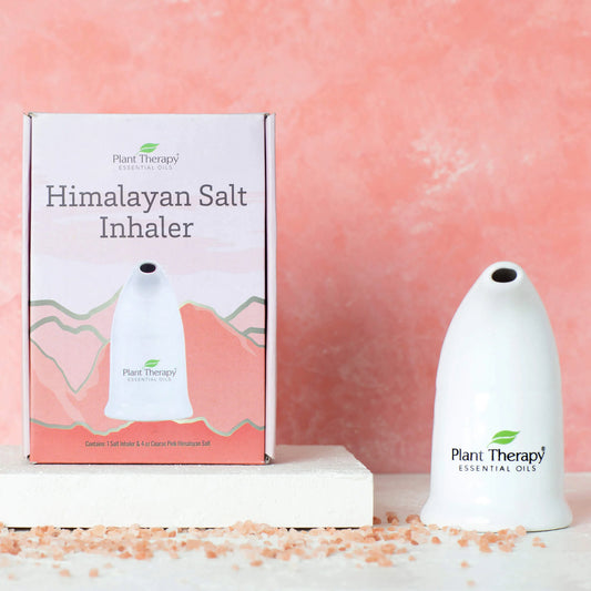 Pink Himalayan Salt Inhaler w/Pink Himalayan Crystal Salt